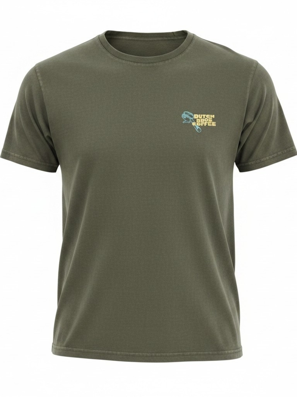 Dutch Bros Olive Short Sleeve Logo Tee